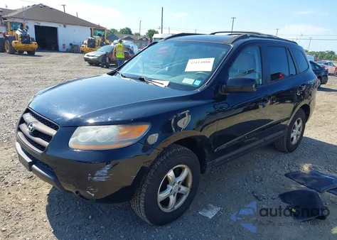 2008 Hyundai Santa Fe Gls z USA, uszkodzony, nr VIN 5NMSG73D28H209280